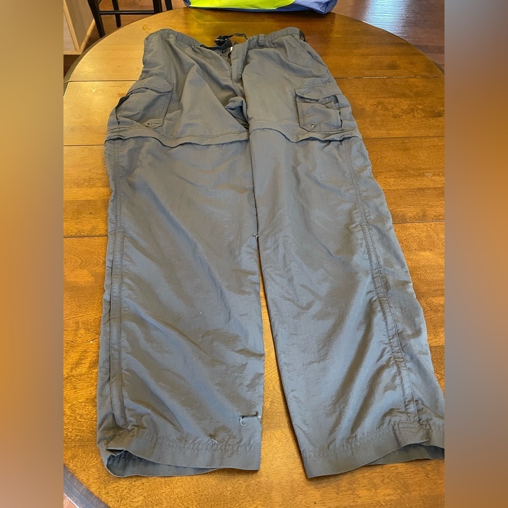 REI Convertible Men's Gray Cargo Pants Large